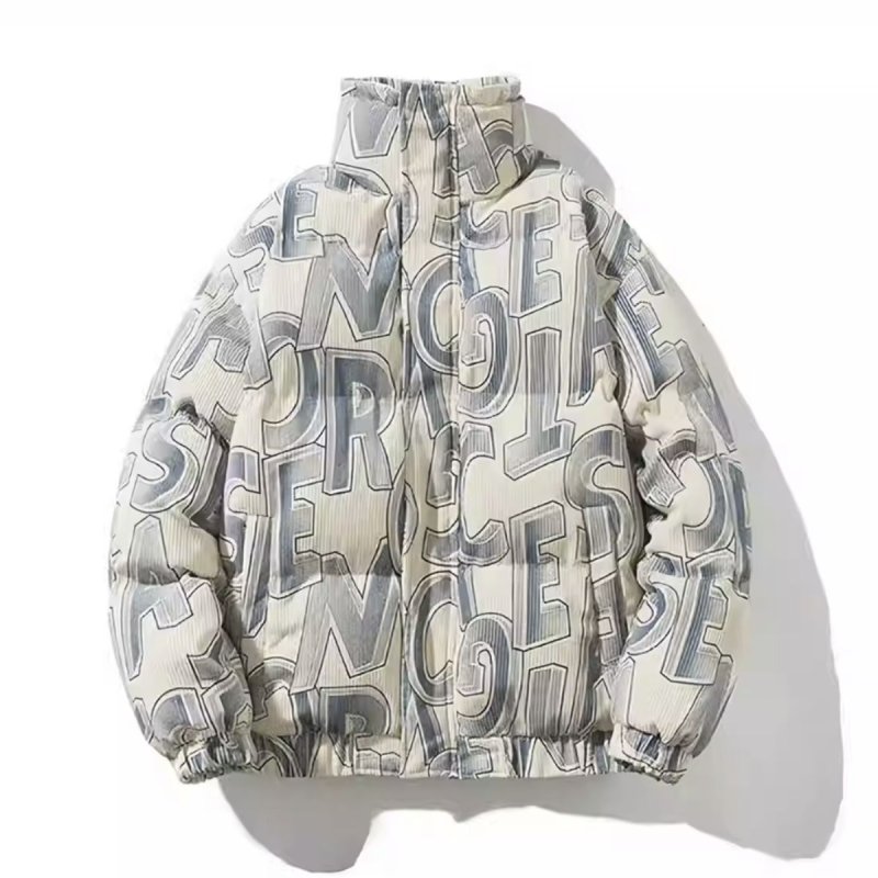 画像3: Corduroy Logo Baseball blouson stadium jumper jacket men and women ユニセックス 男女兼用 コーデュロイ スタジャン ジャケット コート (3)