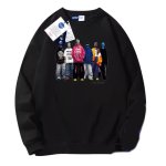 画像2: Unisex Hip Hop Boys Print Print Sweatshirt　 男女兼用ヒップホップボーイズプリントスウェット プルオーバー トレーナー (2)