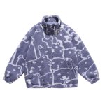 画像7: Snoopy Fleece fleece half zip jacket blouson ユニセックス 男女兼用 スヌーピー フリース ハーフジップジャケット ボンバー ブルゾン (7)