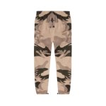 画像2: Camouflage lamb wool fleece Long Pants ユニセックス 男女兼用 迷彩 カモフラージュ フリース ロングパンツ (2)
