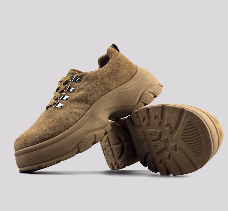 画像8: Men's British platform lace-up leather derby shoes  厚底レザーレースアップレザーダービーシューズスリッポンローファースニーカー (8)