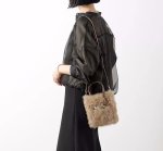 画像6: Eyeball Fluffy Fur Tote Shoulder Bag　アイボールフワフワファートートショルダーバッグ (6)