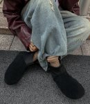 画像9: Big-toe  platform leather boots　ビッグトゥ 厚底レザーブーツブーツ  (9)