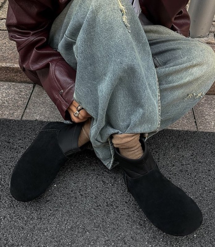 画像9: Big-toe  platform leather boots　ビッグトゥ 厚底レザーブーツブーツ  (9)