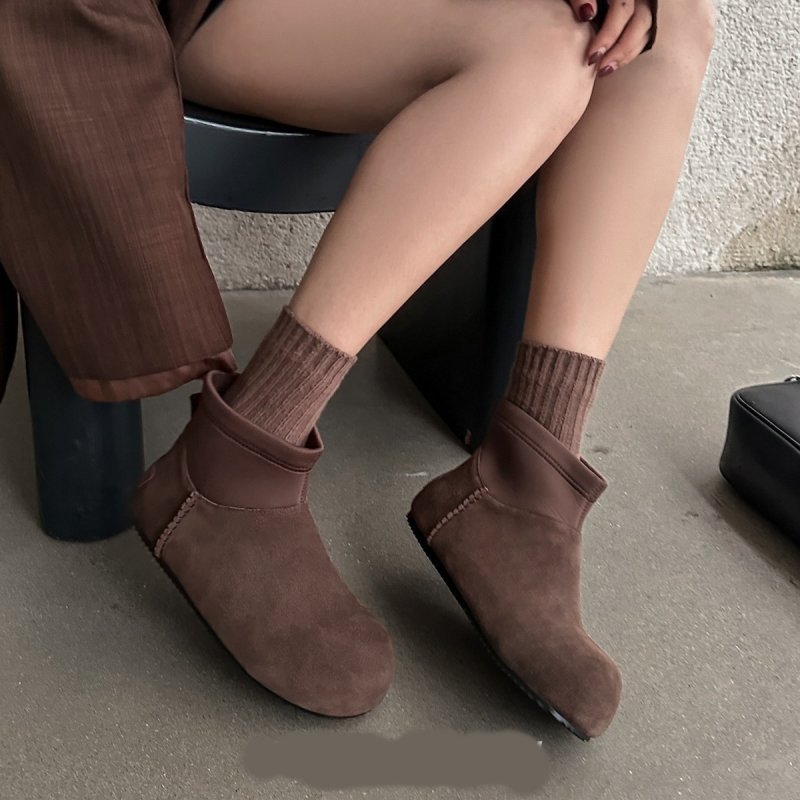 画像8: Big-toe  platform leather boots　ビッグトゥ 厚底レザーブーツブーツ  (8)