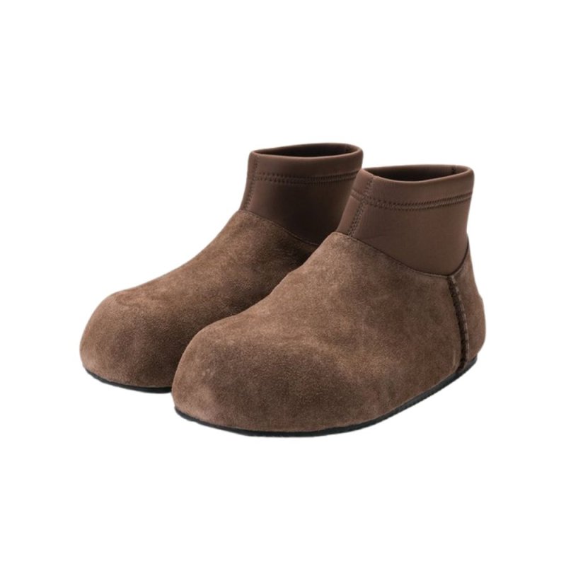 画像3: Big-toe  platform leather boots　ビッグトゥ 厚底レザーブーツブーツ  (3)