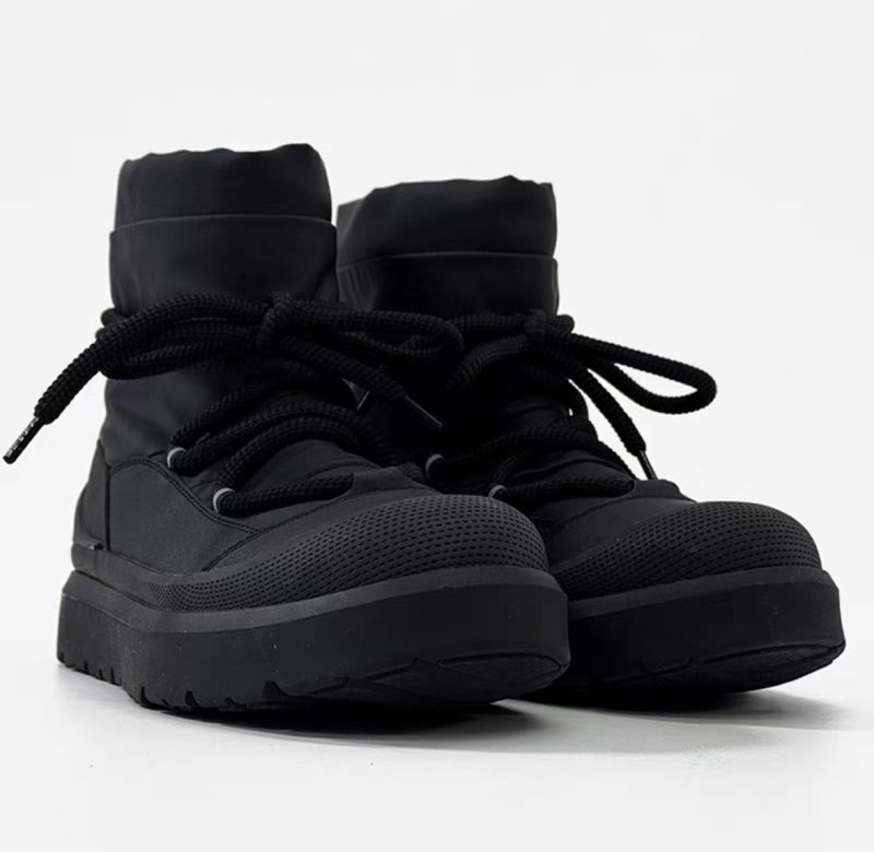 画像10: Unisex Lace-up Outdoor Snow Boots　男女兼用ユニセックス厚底レースアップアウトドアスノーブーツ (10)