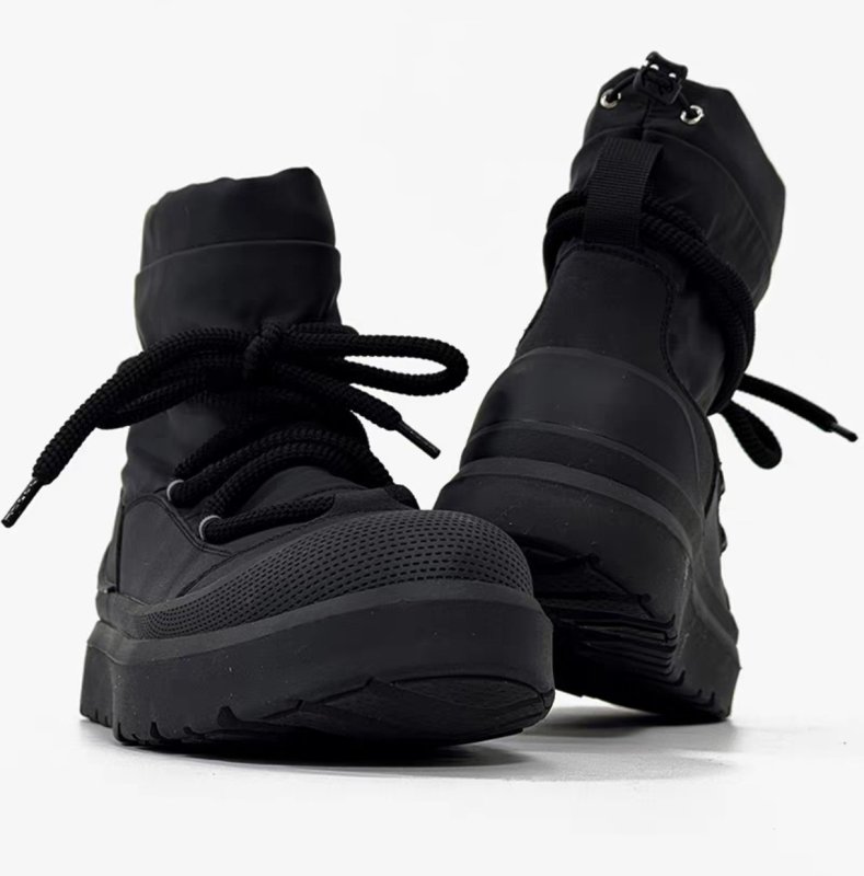 画像9: Unisex Lace-up Outdoor Snow Boots　男女兼用ユニセックス厚底レースアップアウトドアスノーブーツ (9)