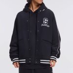 画像5: Snoopy Peanuts Lodge Emblem Stadium Jacket blouson スヌーピーピーナッツロッジエンブレムスタジャンジャケットスタジャンブルゾン (5)