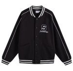 画像1: Snoopy Peanuts Lodge Emblem Stadium Jacket blouson スヌーピーピーナッツロッジエンブレムスタジャンジャケットスタジャンブルゾン (1)