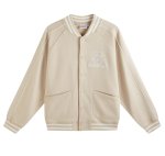 画像2: Snoopy Peanuts Lodge Emblem Stadium Jacket blouson スヌーピーピーナッツロッジエンブレムスタジャンジャケットスタジャンブルゾン (2)