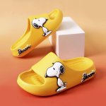 画像4: Unisex snoopy Non-Slip Soft Sole Sandal Slippers  Beach sandals  ユニセックス男女兼用スヌーピーノンスリップフリップフロップ サンダル シャワー ビーチ サンダル (4)