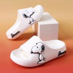 画像3: Unisex snoopy Non-Slip Soft Sole Sandal Slippers  Beach sandals  ユニセックス男女兼用スヌーピーノンスリップフリップフロップ サンダル シャワー ビーチ サンダル (3)
