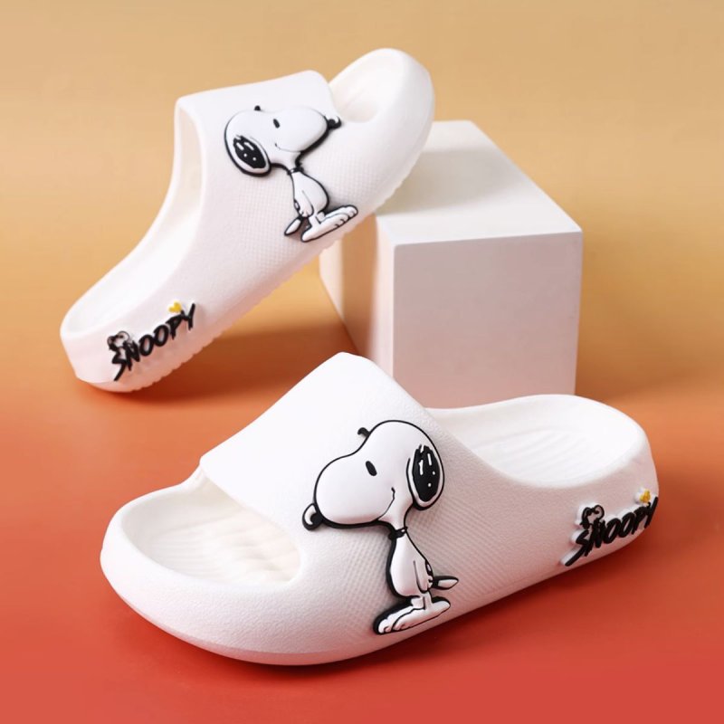 画像3: Unisex snoopy Non-Slip Soft Sole Sandal Slippers  Beach sandals  ユニセックス男女兼用スヌーピーノンスリップフリップフロップ サンダル シャワー ビーチ サンダル (3)