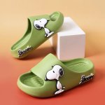 画像5: Unisex snoopy Non-Slip Soft Sole Sandal Slippers  Beach sandals  ユニセックス男女兼用スヌーピーノンスリップフリップフロップ サンダル シャワー ビーチ サンダル (5)