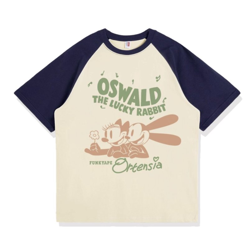 画像9: Oswald the Lucky Rabbit  Tshirts ユニセックス男女兼用 オズワルド・ザ・ラッキー・ラビット プリント 半袖 Tシャツ (9)