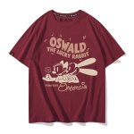 画像6: Oswald the Lucky Rabbit  Tshirts ユニセックス男女兼用 オズワルド・ザ・ラッキー・ラビット プリント 半袖 Tシャツ (6)