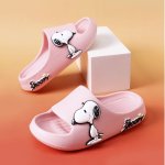 画像7: Unisex snoopy Non-Slip Soft Sole Sandal Slippers  Beach sandals  ユニセックス男女兼用スヌーピーノンスリップフリップフロップ サンダル シャワー ビーチ サンダル (7)