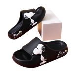 画像2: Unisex snoopy Non-Slip Soft Sole Sandal Slippers  Beach sandals  ユニセックス男女兼用スヌーピーノンスリップフリップフロップ サンダル シャワー ビーチ サンダル (2)