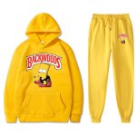 画像4: Bart simpson The simpsons print Backwoods set up ユニセックス男女兼用 バートシンプソン バックウッズ プリント セットアップフーディパーカースウェットトレーナー (4)