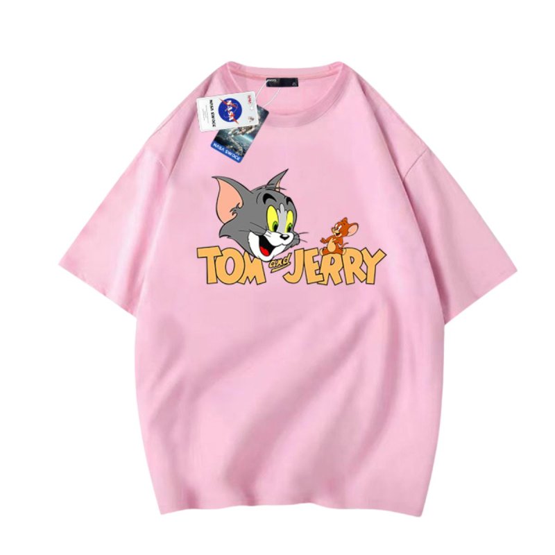 画像4: NASA x Tom and Jerry Print Tshirt ユニセックス男女兼用 NASA ナサ×トムとジェリー トム＆ジェリープリント半袖 Tシャツ (4)