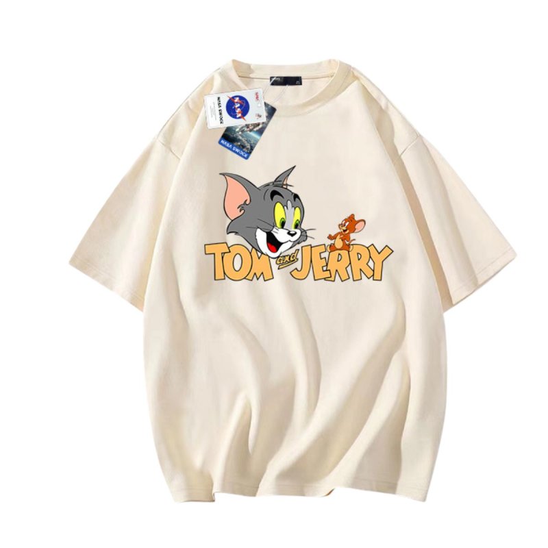 画像6: NASA x Tom and Jerry Print Tshirt ユニセックス男女兼用 NASA ナサ×トムとジェリー トム＆ジェリープリント半袖 Tシャツ (6)