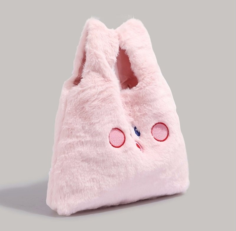 画像4: Mermaid, Fish Monster, Sea Monster Fur Tote Bag　マーメイドフワフワファートートバッグ (4)