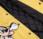 画像5: Mickey Mouse & Pluto stand-collar quilted stadium jacket baseball uniform jacket blouson ユニセックス 男女兼用ミッキーマウス＆プルートスタンドカラー 中綿キルティングジャケットスタジアムジャンパー スタジャンブルゾン (5)