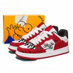画像15: SALE セール 25 Unisex simpson bart simpson leather lace up  leather sneakers shoes  ユニセックス男女兼用バートシンプソンプリントレザーレースアップ  スニーカー  (15)