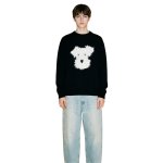 画像5: SALE セール Unisex Fluffy puppy dog round neck sweater knit  男女兼用 モコモコパピー ドッグ 犬 ラウンドネックセーターニット (5)