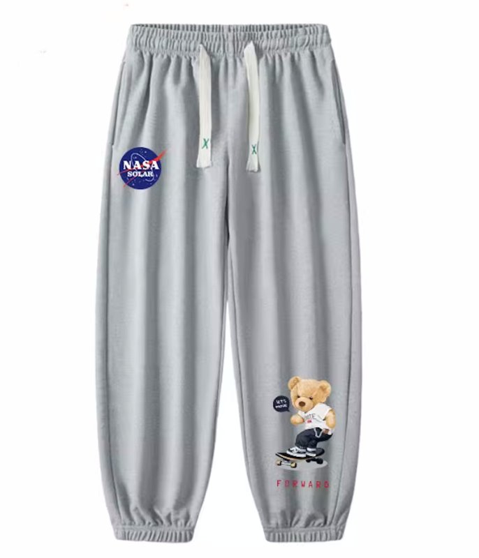 画像1: Men& Women  NASA SOLAR x Bear Print Sweatpants NASA SOLARナサ×ベアプリントスウェットパンツ (1)