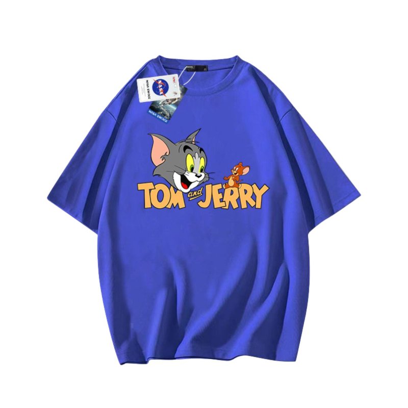 画像5: NASA x Tom and Jerry Print Tshirt ユニセックス男女兼用 NASA ナサ×トムとジェリー トム＆ジェリープリント半袖 Tシャツ (5)