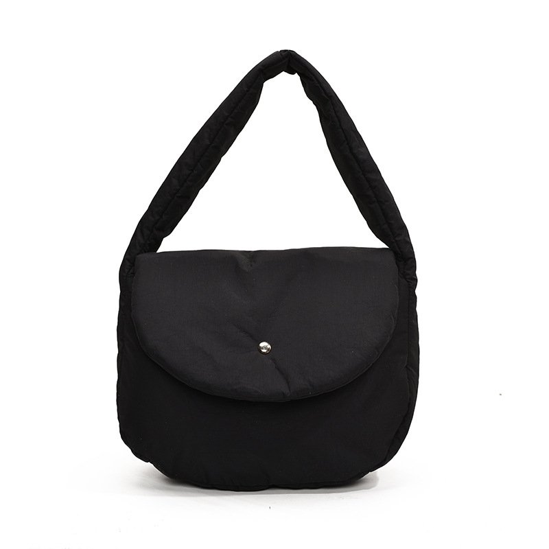画像1: Down Tote Shoulder Underarm Bag　ダウントートショルダーアンダーアームバッグ (1)