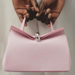 画像5: Leather tote shoulder bag with metal buckle　バックル付きレザートートショルダーバッグ (5)