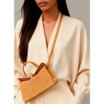 画像10: Leather tote shoulder bag with metal buckle　バックル付きレザートートショルダーバッグ (10)