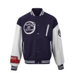 画像1: MADE EXTREME American baseball embroidery BASEBALL JACKET baseball uniform jacket blouson  ユニセックス 男女兼用アメリカンベースボール刺繍 スタジアムジャンパー スタジャン MA-1 ボンバー ジャケット ブルゾン (1)