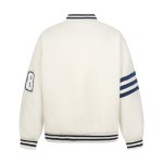 画像3: Retro casual embroidered padded lining thick stadium jacket  ユニセックス 男女兼用 アメリカンレトロレターカジュアル刺繍スタジアムジャンパー スタジャン MA-1 ボンバー ジャケット ブルゾン (3)