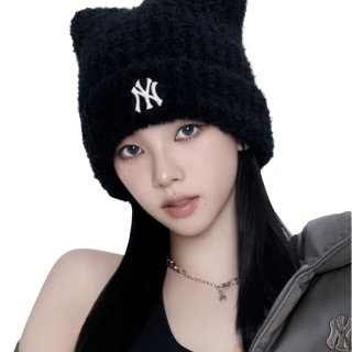 Unisex MLB KOREA NY,LA,C,P Logo knit cap beanie ユニセックス