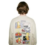 画像3: Unisex The Simpsons Homer Simpson box collage Round Neck Sweatshirt ユニセックス男女兼用 シンプソズフォーマーシンプソン コラージュ プリント スウェット トレーナー (3)