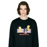 画像2: Unisex The Simpsons Homer Simpson box collage Round Neck Sweatshirt ユニセックス男女兼用 シンプソズフォーマーシンプソン コラージュ プリント スウェット トレーナー (2)