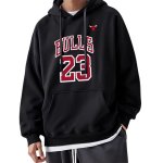 画像4: Men& Women basketball team Chicago Bulls Sweat Hoodie バスケットボール チームプリント スウェット パーカー シカゴブルズ　 (4)