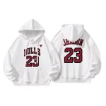 画像2: Men& Women basketball team Chicago Bulls Sweat Hoodie バスケットボール チームプリント スウェット パーカー シカゴブルズ　 (2)