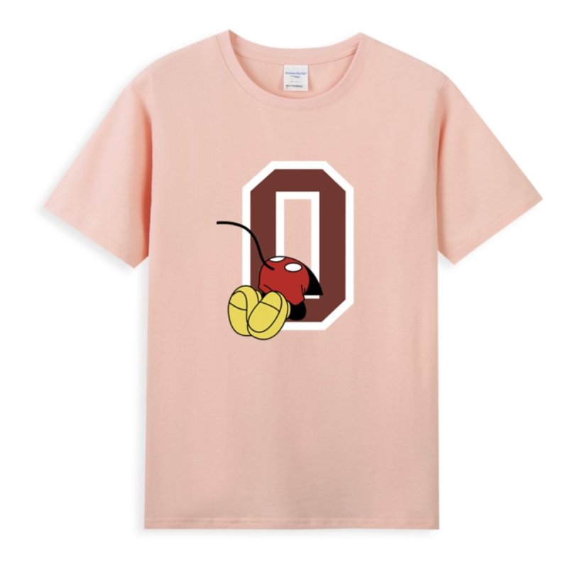 画像2: Unisex Dive Mickey Mouse Print T-shirt ユニセックス 男ミッキーマウス女兼用ダイビングミッキー ミッキーマウスプリント半袖 Tシャツ (2)