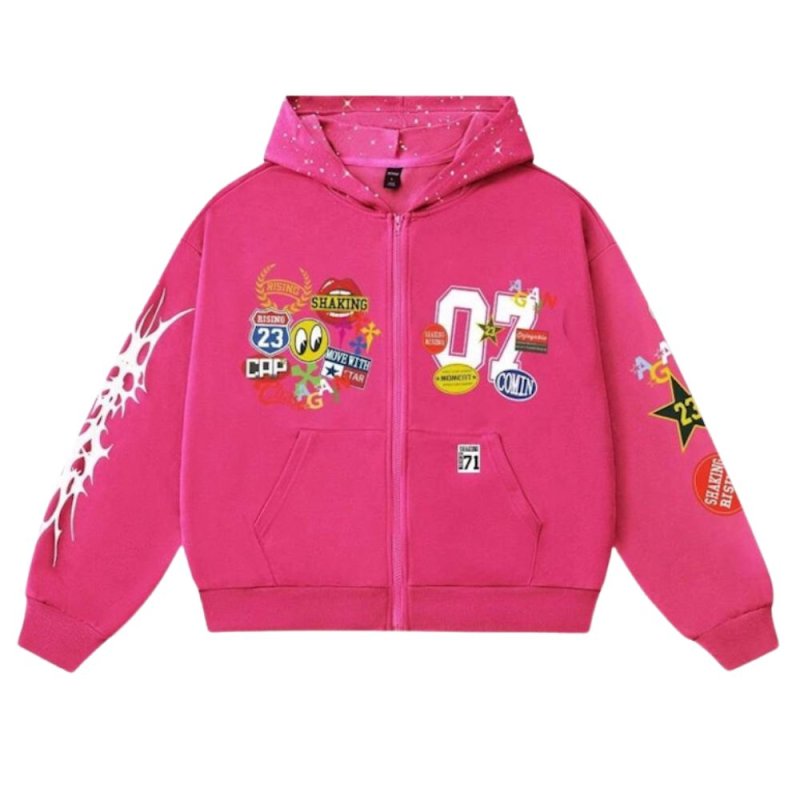 画像2: Unisex Comic print hoodie Sweat  ユニセックス 男女兼用コミックプリントフーディパーカースウェット  (2)