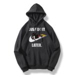 画像2: 25 JUST DO IT LATER x Mickey sweat hoodie  ユニセックス男女兼用 NASA×JUST DO IT LATER× ミッキー スウェットパーカー トレーナー  (2)