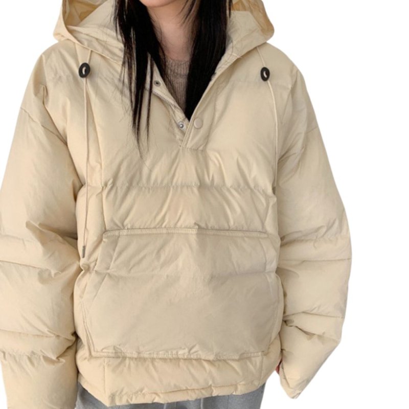 画像3: Pullover Hoodie Down Jacket Anorak Coat ユニセックス 男女兼用 プルオーバーフーディダウンジャケットアノラックコート  (3)