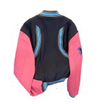 画像2: Stylish colorblock stadium jacket ユニセックス 男女兼用スタイリッシュカラーブロックスタジアムジャンパー スタジャン MA-1 ボンバー ジャケット ブルゾン (2)