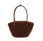 画像6: Fluffy fur tote shoulder underarm bag　 フワフワファートートショルダーアンダーアームバッグ (6)