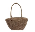画像7: Fluffy fur tote shoulder underarm bag　 フワフワファートートショルダーアンダーアームバッグ (7)