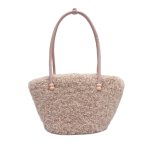 画像5: Fluffy fur tote shoulder underarm bag　 フワフワファートートショルダーアンダーアームバッグ (5)